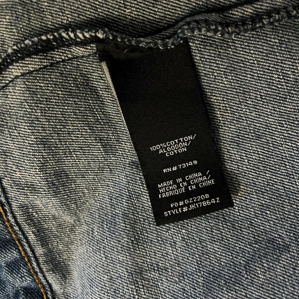 Boom Boom Jeans Oversized Jacket Size Medium - Picture 3 of 5